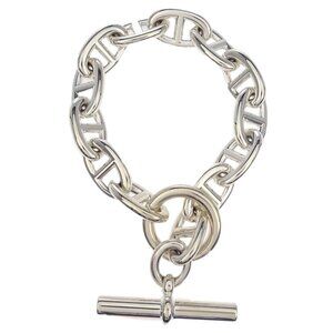 Hermes Chaine d'Ancre TGM Bracelet Ag925 Silver 24AG181806 196378
